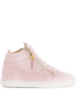 Giuseppe Zanotti: Светлые кроссовки  Kriss