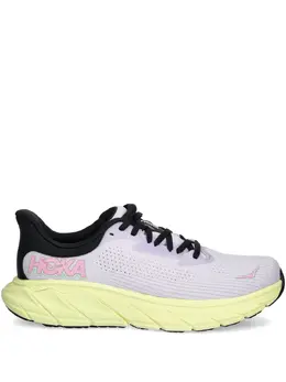 HOKA: Фиолетовые кроссовки 