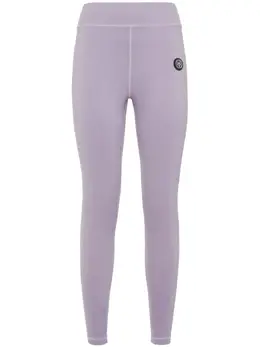 Plein Sport: Фиолетовые легинсы 