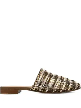 Ferragamo: Бежевые сабо 