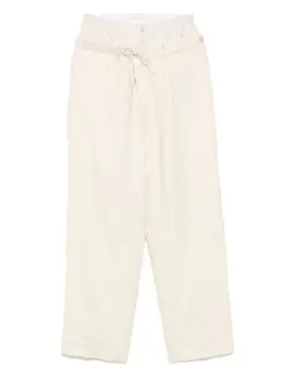 Maison Margiela: Белые брюки  Anonymity Of The Lining