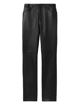 Proenza Schouler White Label: Чёрные брюки 