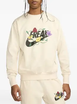 Nike: Светлый свитшот 