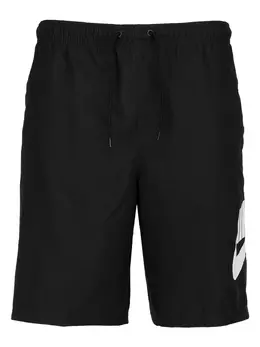 Nike: Чёрные шорты  Club
