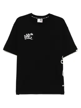 AAPE BY *A BATHING APE®: Футболка с принтом 