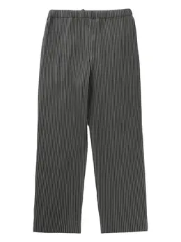 Homme Plissé Issey Miyake: Брюки с разрезом 