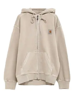 Carhartt WIP: Бежевая толстовка  Nelson