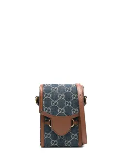 Gucci Pre-Owned: Коричневая сумка через плечо 