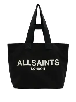 AllSaints: Чёрная сумка-шоппер 