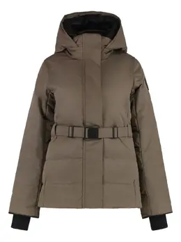 Canada Goose: Коричневая куртка 