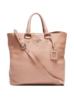 Prada Pre-Owned: Розовая сумка 
