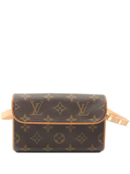 Louis Vuitton Pre-Owned: Коричневая поясная сумка 