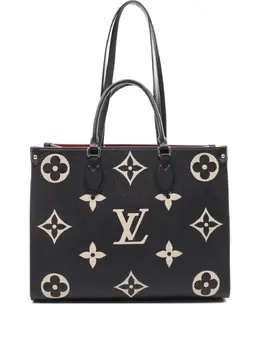 Louis Vuitton Pre-Owned: Чёрная сумка 
