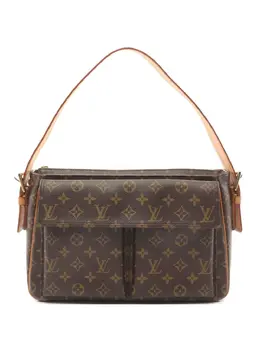 Louis Vuitton Pre-Owned: Коричневая сумка 