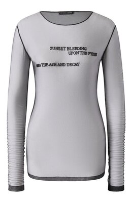 Ann Demeulemeester: Топ с надписями 