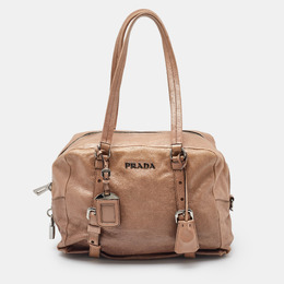 Prada: Двухцветная сумка 