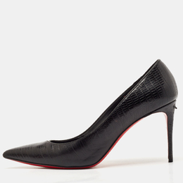 Christian Louboutin: Чёрные туфли  Pigalle