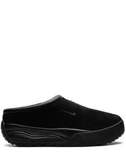 Nike: Чёрные кроссовки 