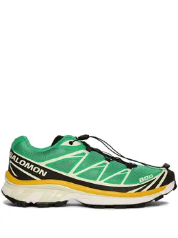 Salomon: Зелёные кроссовки 