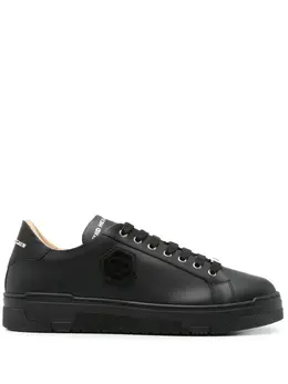 Philipp Plein: Чёрные кроссовки  Hexagon