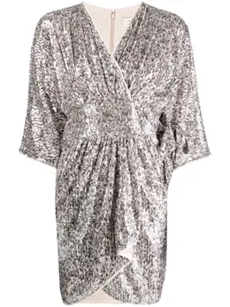 DVF Diane von Furstenberg: Платье с блёстками 