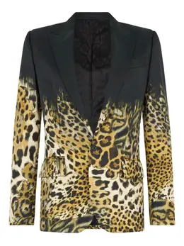 Roberto Cavalli: Пиджаки с леопардовым принтом 