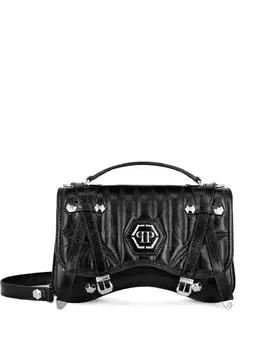 Philipp Plein: Чёрная сумка-шоппер  Hexagon