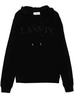 Lanvin: Чёрная толстовка 