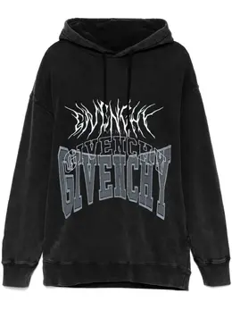 Givenchy: Чёрная толстовка 