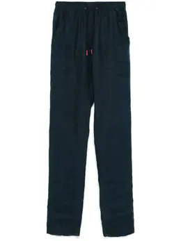 Kiton: Льняные брюки 
