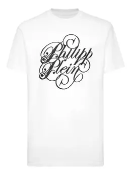 Philipp Plein: Белая футболка 