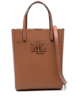 Lauren Ralph Lauren: Коричневая сумка-шоппер 