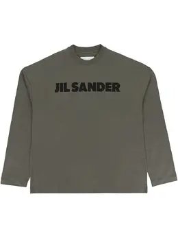 Jil Sander: Футболка с принтом 