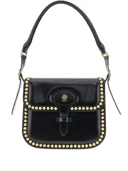 Bally: Чёрная сумка 