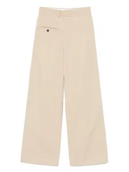 MM6 Maison Margiela: Светлые брюки 