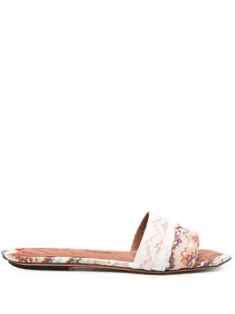 Missoni: Светлые сандалии 