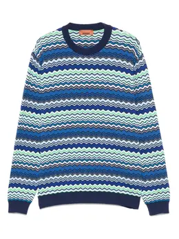 Missoni: Голубой свитер 