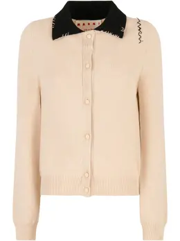 Marni: Кардиган с воротником 