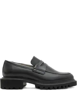 AllSaints: Чёрные лоферы 