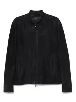 Emporio Armani: Замшевая куртка 