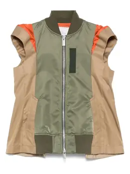 sacai: Зелёный жилет 