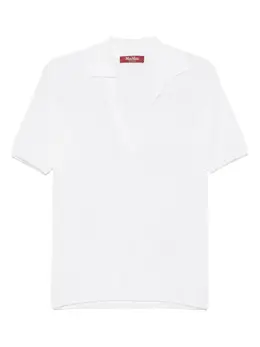 Max Mara: Белая футболка 