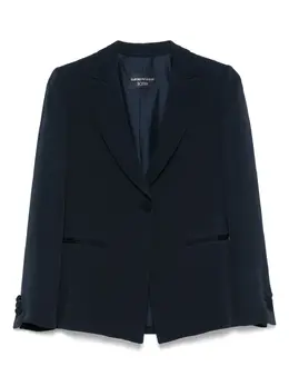Emporio Armani: Синий жакет 