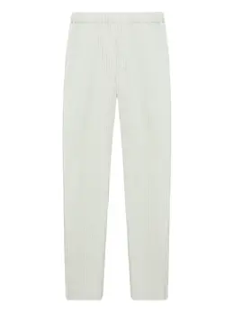 Homme Plissé Issey Miyake: Светлые брюки 