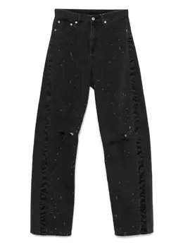 MM6 Maison Margiela: Чёрные джинсы 