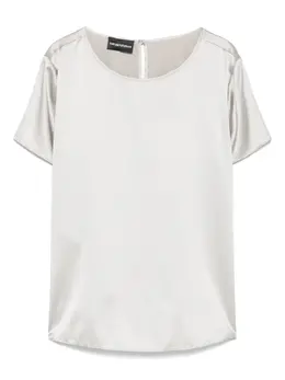 Emporio Armani: Атласный топ 