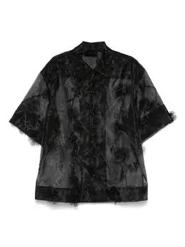 Simone Rocha: Прозрачная рубашка 