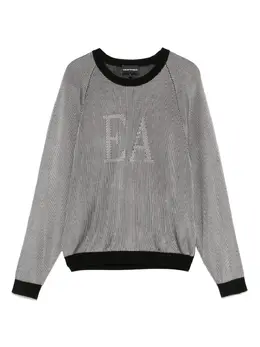 Emporio Armani: Топ в полоску 