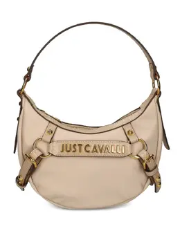 Just Cavalli: Бежевая сумка через плечо 