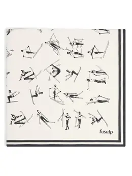 Fusalp: Белый шарф 